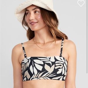 🤍3/$15 NWT Floral Bandeau Bikini Top